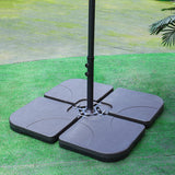 Banana Parasol Petal Base Stand