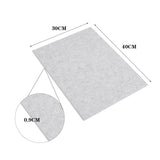 Silvery Grey 12pcs Acoustic Panels Studio Soundproofing Wall Tiles