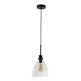 Living Room Glass Single Light Pendant Light