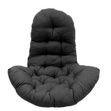 Hanging Egg Chair Thick Cushion Swing Chair Pad, Black