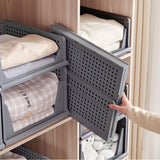 Medium Folding Wardrobe Storage Box Drawer Organizer