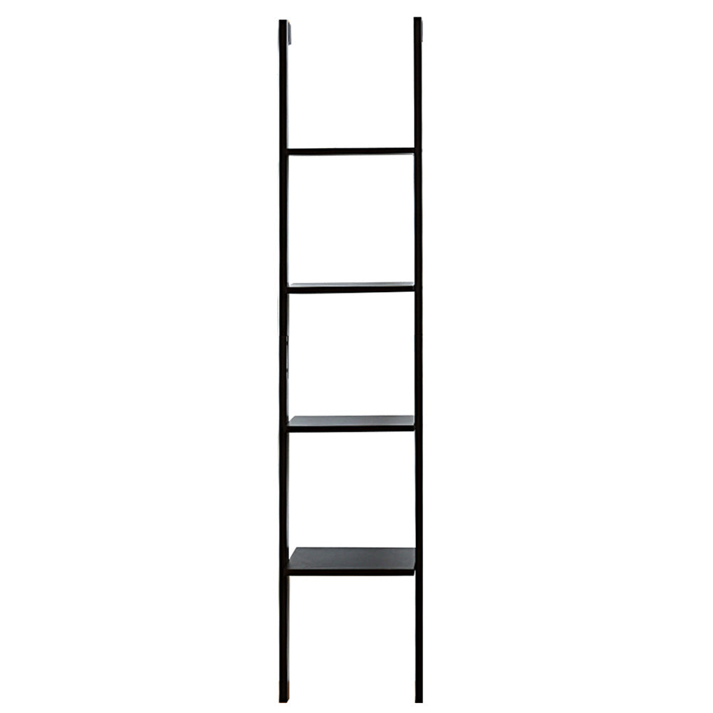 4 Tier Wall Storage Display Shelf, Black