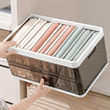 Folding Clothes Drawer Storage Box with Dividers