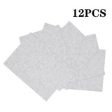 Silvery Grey 12pcs Acoustic Panels Studio Soundproofing Wall Tiles