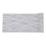 Silver Wavy Stripes Self Adhesive Wallpaper Roll