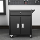 Lockable Rolling Tool Trolley Storage Cabinet