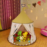 Children Girls Princess Indian Teepee Tent Playhouse