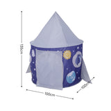 Space Theme Popup Kids Play House Tent