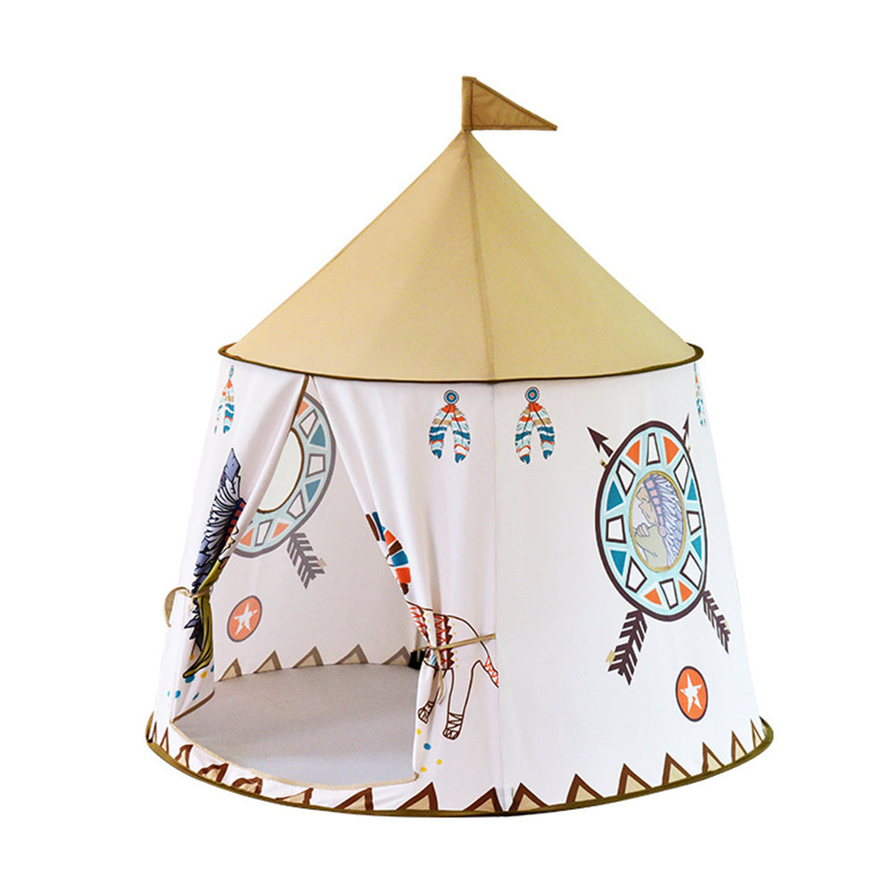 Children Girls Princess Indian Teepee Tent Playhouse