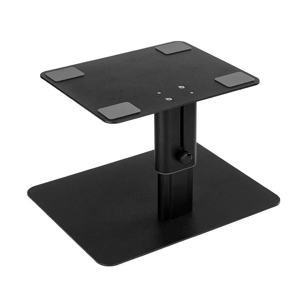 Black Adjustable Aluminum Monitor Stand Riser