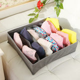 Set of 3 Foldable Clothes Storage Box Drawer Divider Organizer