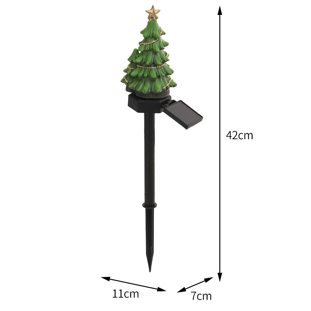 Solar Christmas Tree LED Stake Lights