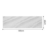 500CM Marble Kitchen Waterproof Oilproof Self Adhesive Wall Paper for Countertop