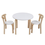 Poplar Toddler Play Table and Chair Set