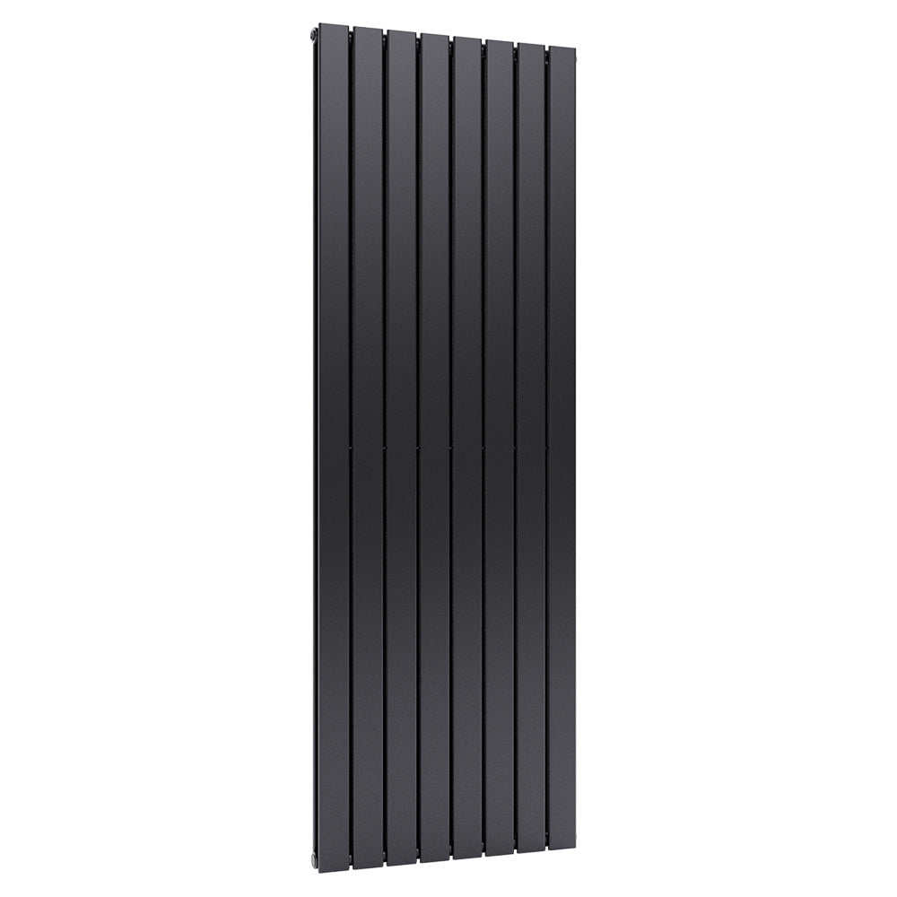 2064W Steel Smoke Grey Vertical Tall Radiator with Double Panel