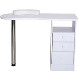 3 Drawers Manicure Table for Beauty Salon and Home