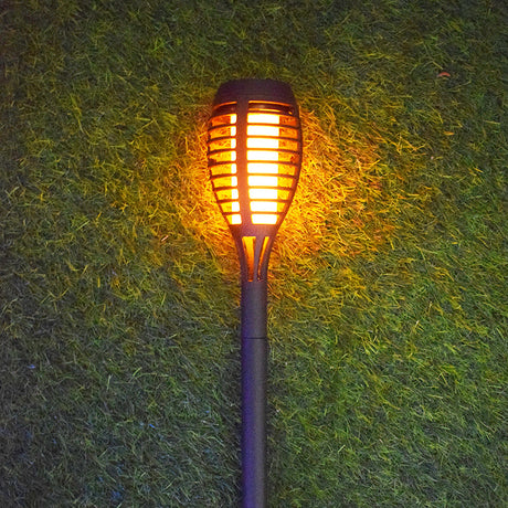 2pcs Outdoor Solar Waterproof LED Light Garden Path Stakes