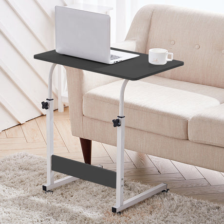 Height Adjustable Computer Standing Desk with Wheels