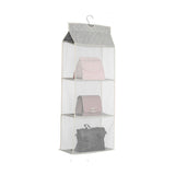 3 Tier Hanging Handbag Purse Storage Organizer