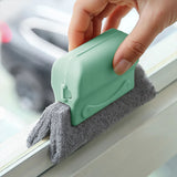 Window Groove Cleaning Brush,Green