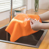 8PCS Kitchen Microfibers Cotton Dishcloth