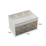 Desktop Stationery Storage Organizer with 4 Drawers