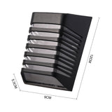 9cm W x 12cm H Outdoor Solar-Powered Waterproof Wall Light