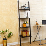 4 Tier Wall Storage Display Shelf, Black