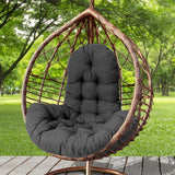 Hanging Egg Chair Thick Cushion Swing Chair Pad, Black