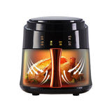 5.5L Hot Air Fryer Oven with Digital Controls for Kitchen