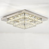 Modern LED Ceiling Light Crystal Chandelier Lamp, 50CM Dimmable