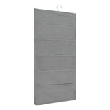 Grey Versatile Double Sided Fabric Hanging Storage Bag