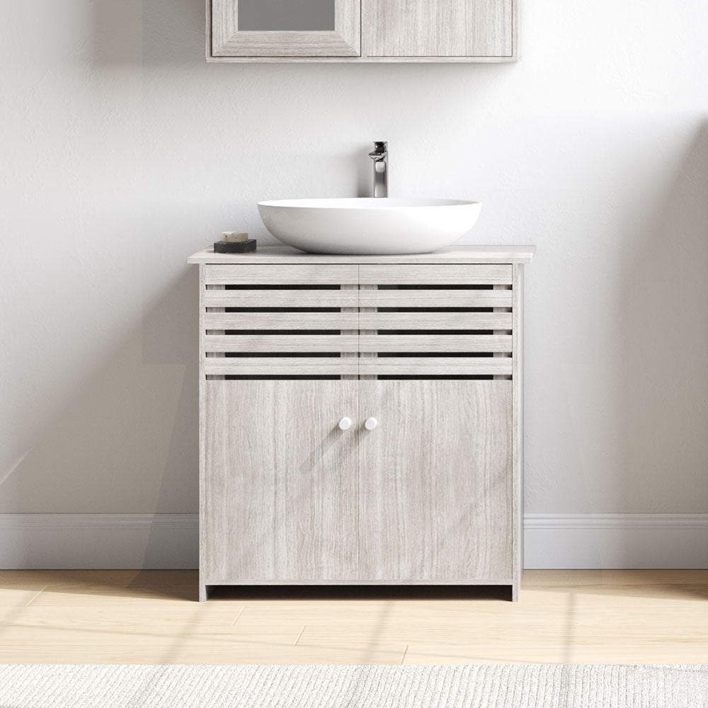 Wooden Freestanding Under Sink Storage Cabinet