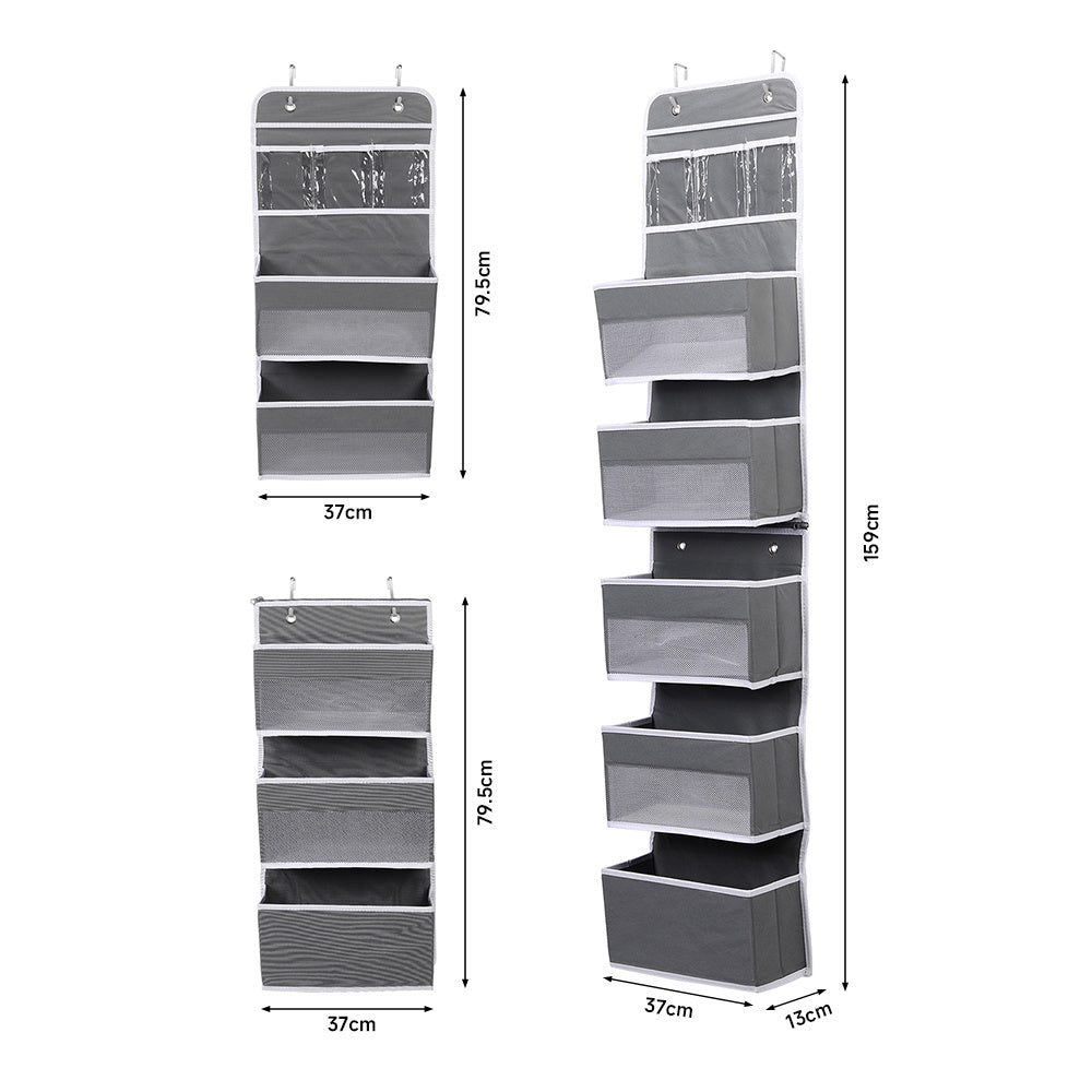 Door Cabinet Non Woven Fabric Hanging Organizer