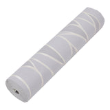 Silver Wavy Stripes Self Adhesive Wallpaper Roll