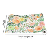 300cm L x 45cm W European Countryside Style Floral Wallpaper  Roll Self Adhesive