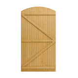 180cm Semi Braced Arch Top Strong Wooden Garden Gate