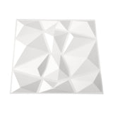 12pcs Decorative PVC 3D Diamond Wall Panels