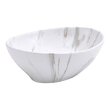 Oval Marble Vessel Bathroom Sink