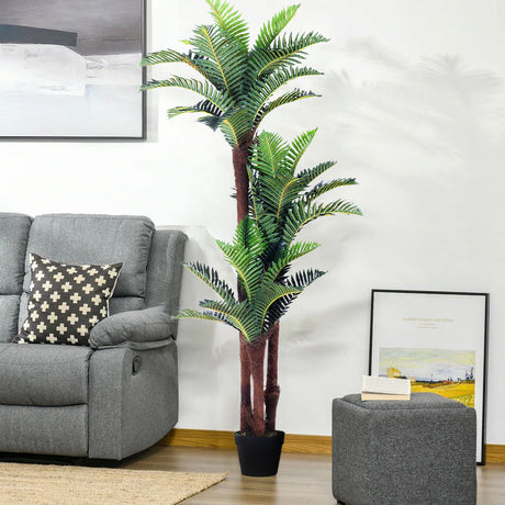 150CM Large Artificial Fern Tree Plant With Pot