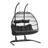 140x103x196cm Outdoor Hanging 2 Seater Egg Chair