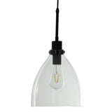 Living Room Glass Single Light Pendant Light