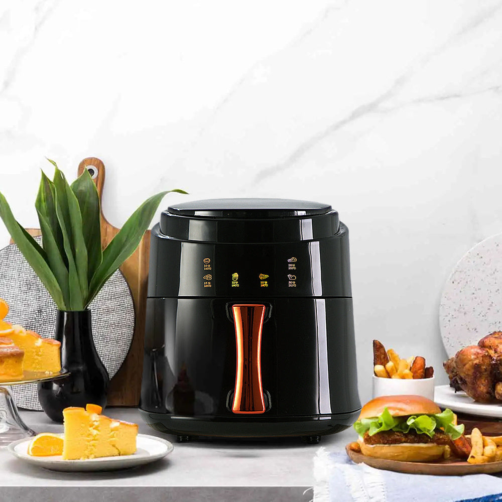 5.5L Hot Air Fryer Oven with Digital Controls for Kitchen