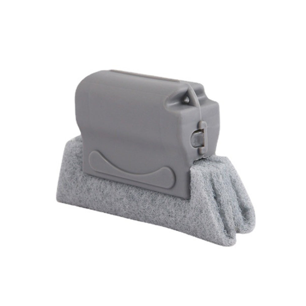 Window Groove Cleaning Brush,Grey