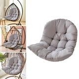 Hanging Egg Swing Chair Replacement Seat Pad Cushion 80x120CM, Light Grey