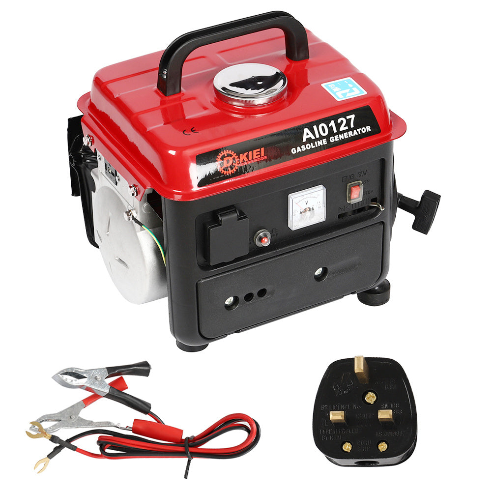 Portable Quiet Petrol Generator 4L Tank 2HP