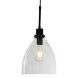 Living Room Glass Single Light Pendant Light