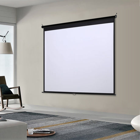 120 Inch HD Manual Pull Down Projector Screen