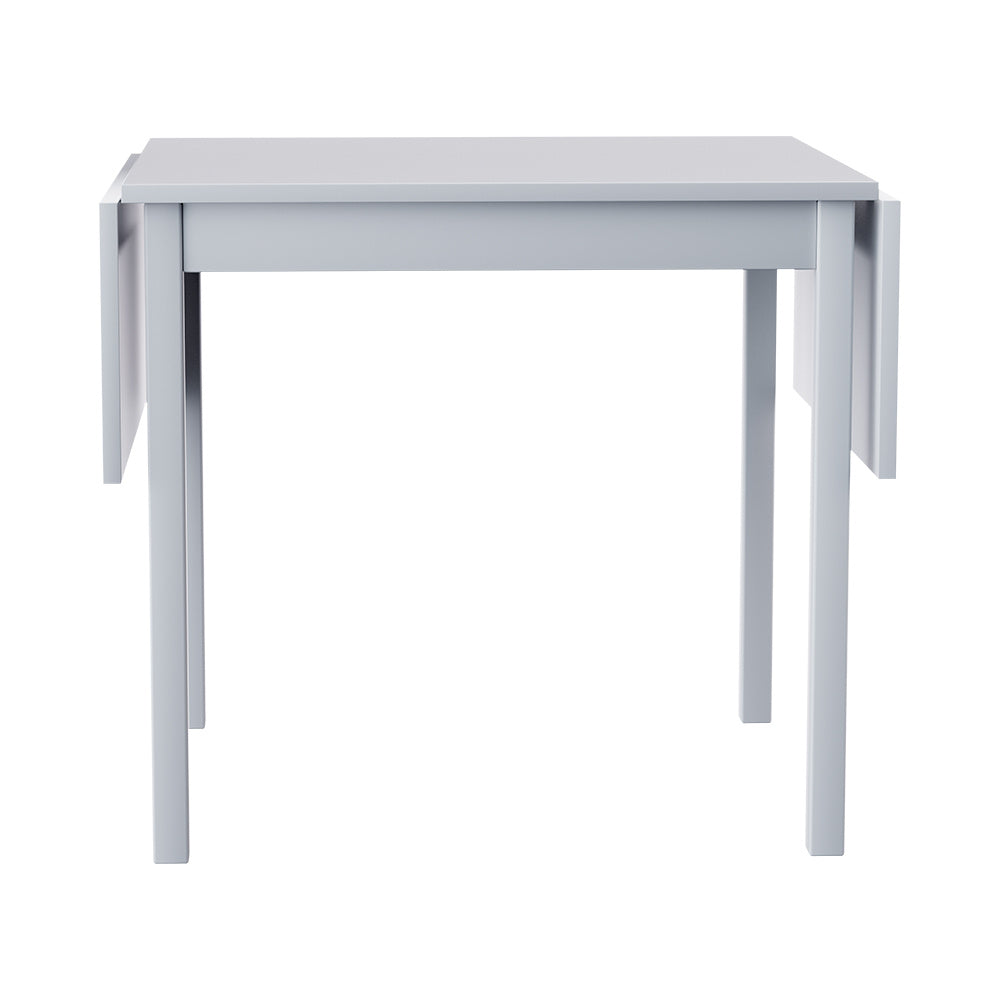 White 140cm W Expandable Rectangular Wooden Dining Table