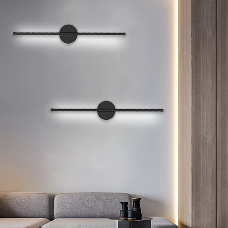 60CM Minimalist Linear LED Wall Sconce for Living Room Bedroom Linear Light, White Light